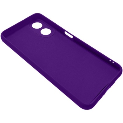 Купить чохол soft silicone case full для oppo a17 (purple) онлайн