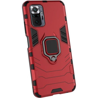 Купить чохол-накладка armor magnet для xiaomi redmi note 10 pro - red онлайн