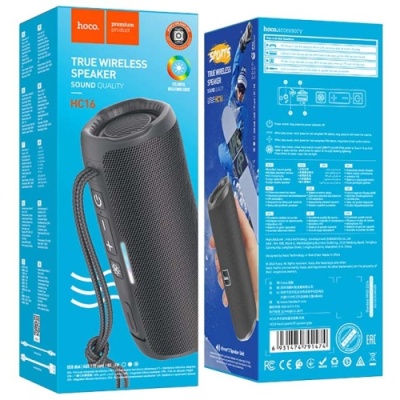 портативна колонка hoco hc16 (сірий) 