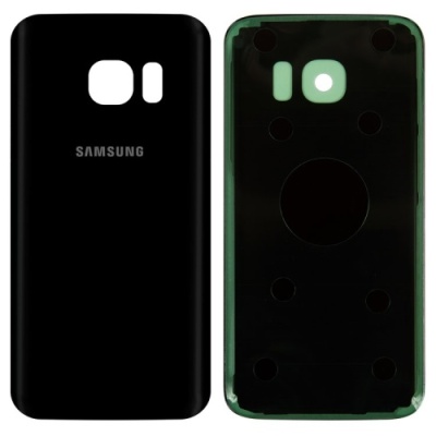 задня панель корпуса для samsung g930 galaxy s7, чорна