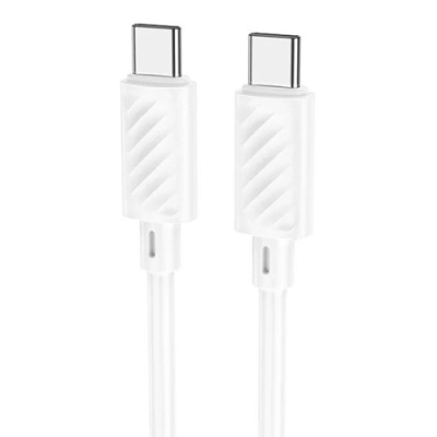 кабель hoco x88 gratifield (pd) type-c - type-c 60w 3a/1m (білий) 