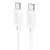 кабель hoco x88 gratifield (pd) type-c - type-c 60w 3a/1m (білий) 