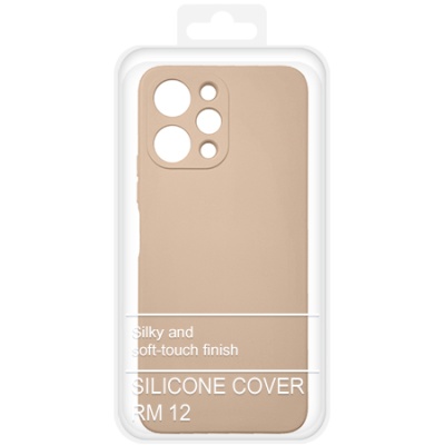 Купить чохол soft silicone case full для xiaomi redmi 12 (pink sand) онлайн