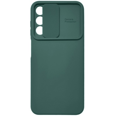 Купить силіконовий чохол soft tpu armor camshield для samsung a145 galaxy a14 4g/a146 galaxy a14 5g - dark green онлайн