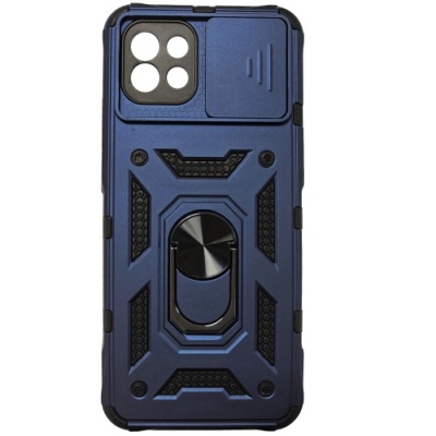 Купить чохол-накладка armor magnet camshield для samsung a035 galaxy a03 - dark blue онлайн
