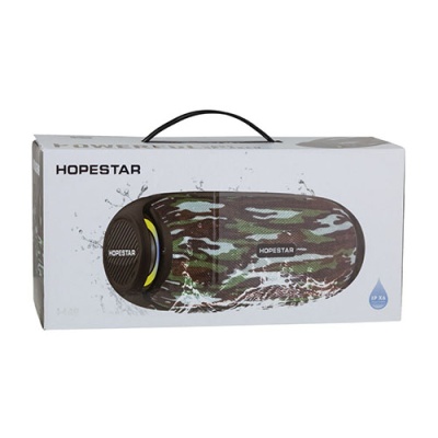 портативна колонка hopestar h48 (камуфляж зелений) 