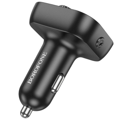 FM Модулятор Borofone BC54 PD20W+QC3.0 (Чорний)