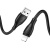 Кабель Hoco X61 Silicone USB - Lightning 2.4A/1m (Чорний) кабель hoco x61 silicone usb - lightning 2.4a/1m (чорний)