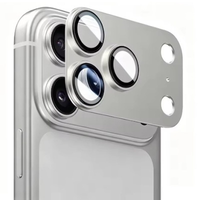захисна накладка для apple на камеру iphone 18 pro / 17 pro wsfive з ar+af покриттям в упаковці (silver) 