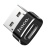 Перехідник Hoco UA6 OTG USB male - Type-C female (Чорний) перехідник hoco ua6 otg usb male - type-c female (чорний)