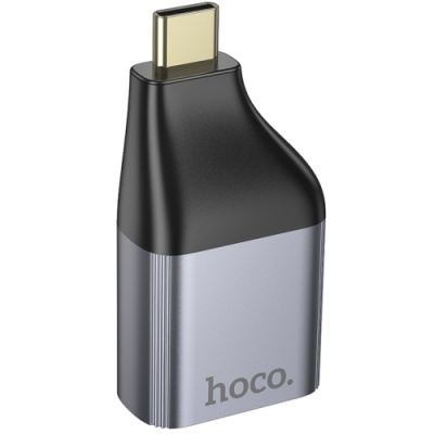 перехідник hoco ua33 type-c to hdtv 4k 30hz (сiрий) 