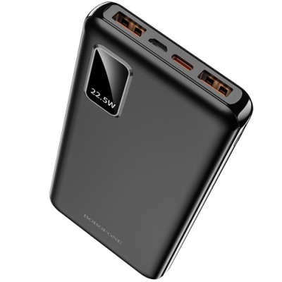 додаткова батарея power bank borofone bj15 kody 10000 mah with magsafe pd20w (чорний) 
