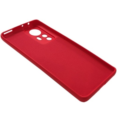 Купить силіконовий чохол silicone cover для xiaomi 12 pro 5g (червоний) онлайн