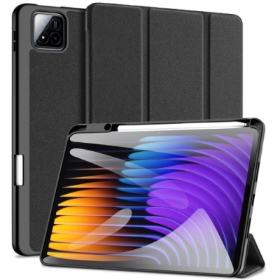 Купить чохол dux ducis domo для xiaomi pad 7/ pad 7 pro/ pad 8/ pad 8 pro with stylus pen holder & auto sleep wake (black) онлайн