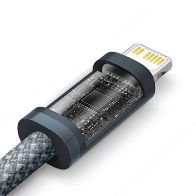 кабель baseus dynamic series type-c - lightning pd20w/1m (cald000016) (slate gray) 