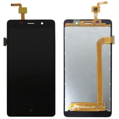 дисплей для bravis a504/x500, assistant as-5433, leagoo m5 з чорним тачскріном і рамкою (original china)