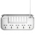 мережевий подовжувач ldnio sc5309 5 ports / 3usb / 2m / storage box (бiлий) 