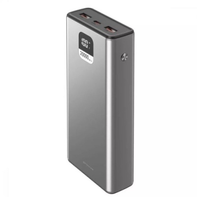 додаткова батарея power bank proove guardian pd20w+qc22.5w 20000mah (metal gray) 
