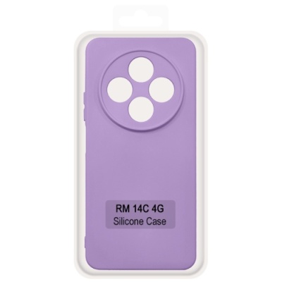 Купить чохол soft silicone case full для xiaomi redmi 14c/poco c75/redmi a4/17c (light violet) онлайн