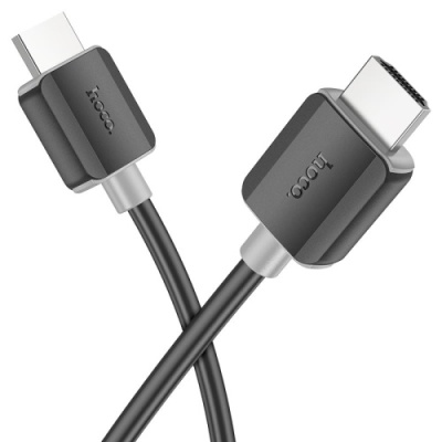 hdmi кабель hoco us08 4k 2,0 hd (3м) (чорний) 