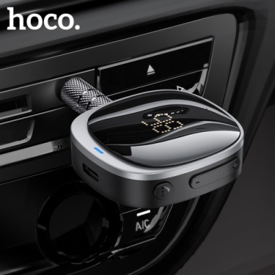Bluetooth аудіо ресівер Hoco E80 (Чорний)