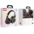 бездротові навушники накладні earldom et-b06 bt5.3 rgb wireless headset (чорний) 