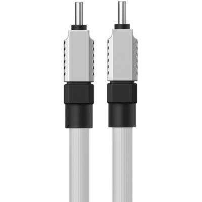 кабель baseus coolplay series (pd) type-c - type-c 100w/1m (cakw000202) (white) 