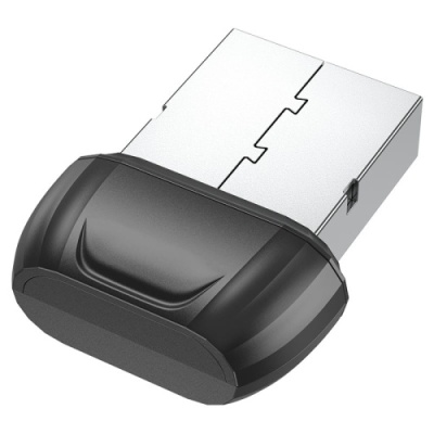 bluetooth-адаптер hoco ua18 5.0 (чорний) 