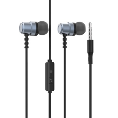 навушники skydolphin sr28 metal with mic gray 