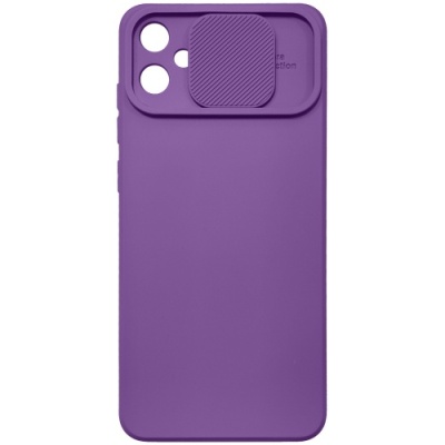 Купить силіконовий чохол soft tpu armor camshield для samsung a055 galaxy a05 - violet онлайн