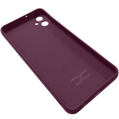 Купить силіконовий чохол soft silicone case для samsung a055 galaxy a05 (бордовий) онлайн