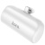 Додаткова батарея Power Bank Hoco J106 Pocket Type-C 5000mAh (Бiлий) додаткова батарея power bank hoco j106 pocket type-c 5000mah (бiлий)