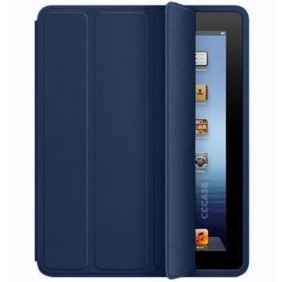 Купить чохол-книжка для планшета smart case no logo для ipad 2/3/4 - dark blue онлайн