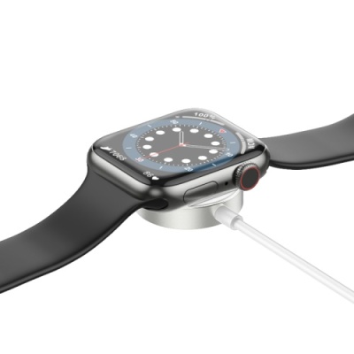 безпровідний зарядний пристрій для apple watch hoco cw39c (білий) 