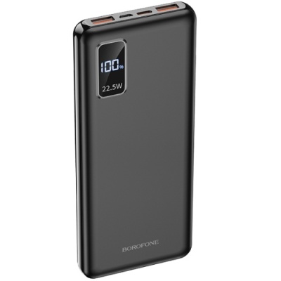 додаткова батарея power bank borofone bj15 kody 10000 mah with magsafe pd20w (чорний) 