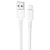 кабель borofone bx116 usb - lightning 2.4a/1м (бiлий) 