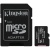 карта пам'яті microsdxc (uhs-1) kingston canvas select plus 128gb class 10 а1 (r-100mb/s) (adapter sd) 