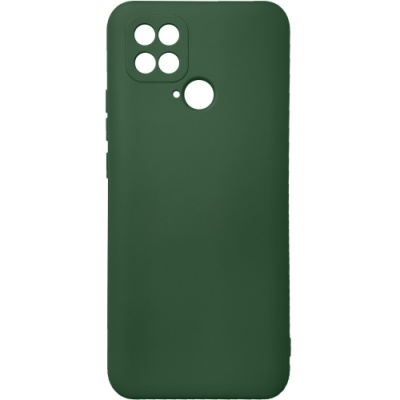 Купить силіконовий чохол soft silicone case для xiaomi poco c40 (темно-зелений) онлайн