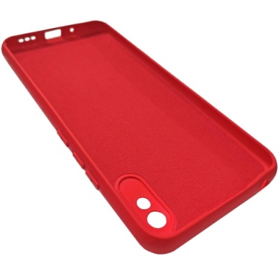 Купить силіконовий чохол soft silicone case для xiaomi redmi 9a - red онлайн