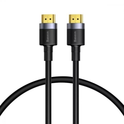 кабель baseus cafule 4khdmi male to 4khdmi male (1m) (black) 