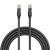 кабель lan earldom nw1 cat6 utp 26awg (7/0.16cca) * 4p+cros 6mm/5m black 