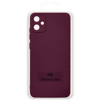 Купить чохол soft silicone case full для samsung a055 galaxy a05 (maroon) онлайн