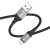 кабель hoco x102 usb - microusb 2.4a/1m (чорний) 