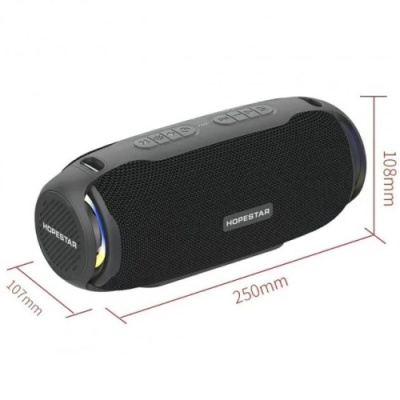 портативна колонка hopestar h48 (чорний) 