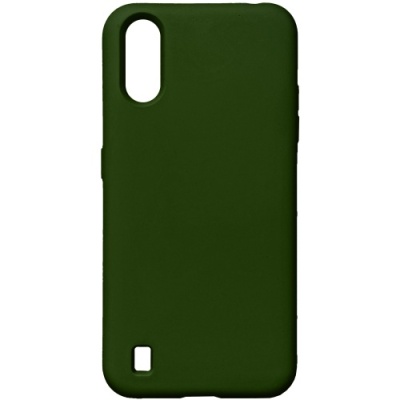 Купить силіконовий чохол nano silicone для samsung a015 galaxy a01 - dark green онлайн