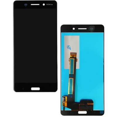 дисплей для nokia 6 з чорним тачскріном (original china)