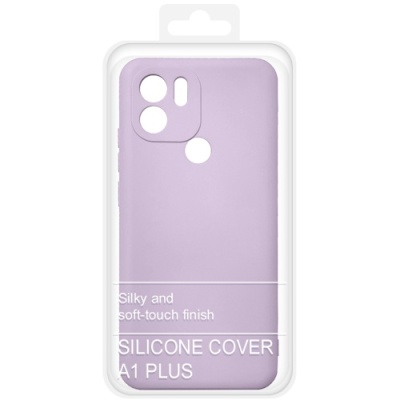 Купить силіконовий чохол soft silicone case для xiaomi redmi a1 plus/a2 plus (гліцинія) онлайн