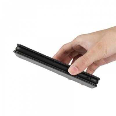 Купить чохол-книжка leather fold для samsung a025 galaxy a02s (чорний) онлайн