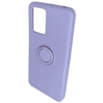 Купить силіконовий чохол soft silicone casevsmagnet ring для xiaomi redmi 10 - lavander онлайн