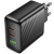 Мережевий Зарядний Пристрій Hoco CS26A PD45W+ QC3.0 (1USB/2Type-C/3A) (чорний) мережевий зарядний пристрій hoco cs26a pd45w+ qc3.0 (1usb/2type-c/3a) (чорний)